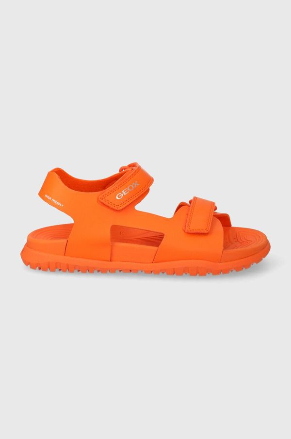 Geox Dječje sandale Geox SANDAL FUSBETTO boja: narančasta