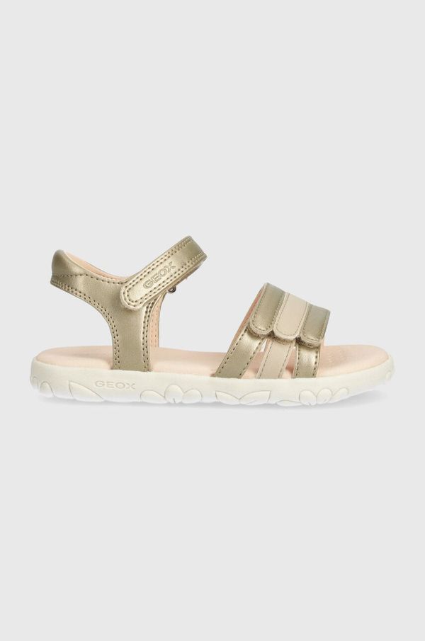 Geox Dječje sandale Geox SANDAL HAITI boja: bež