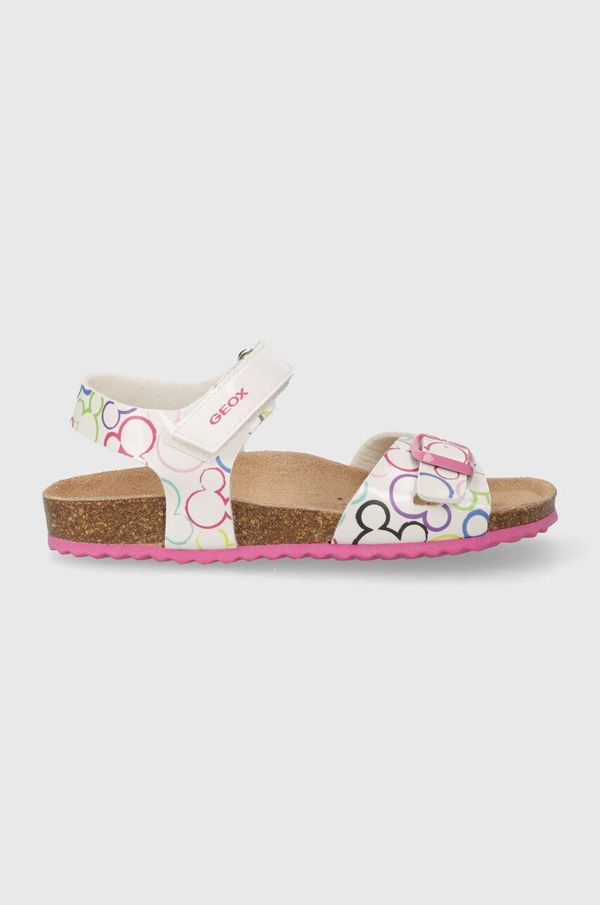 Geox Dječje sandale Geox x Disney boja: bijela