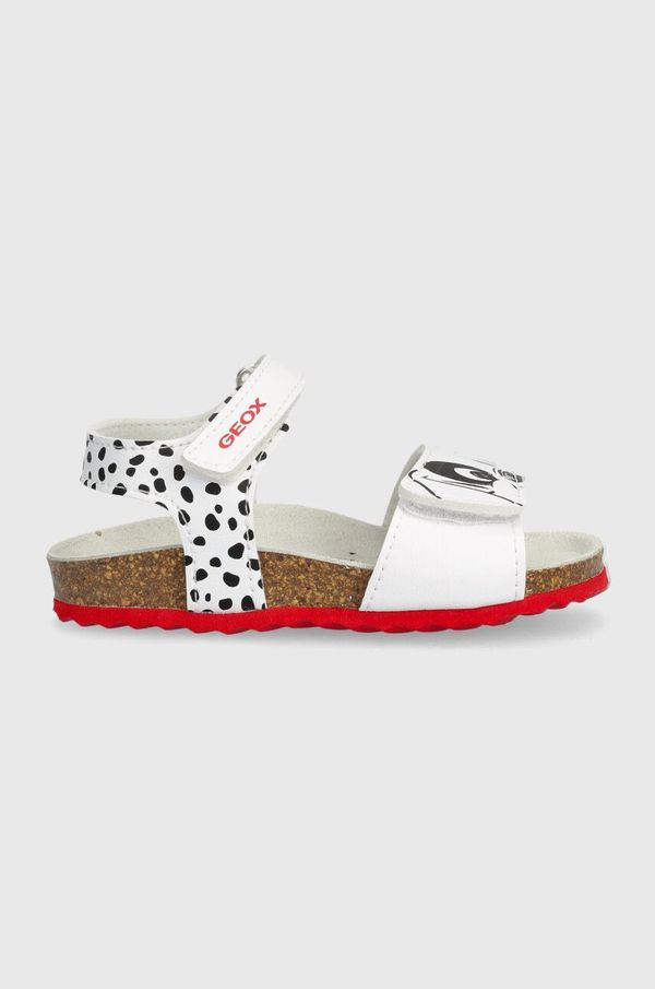 Geox Dječje sandale Geox x Disney, SANDAL CHALKI boja: bijela