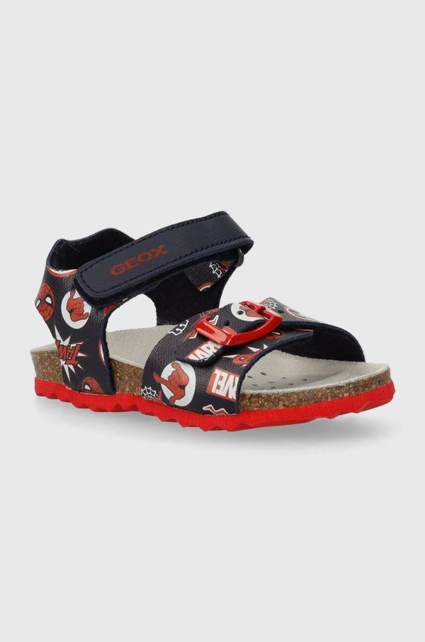 Geox Dječje sandale Geox x Marvel, Spider-Man boja: tamno plava