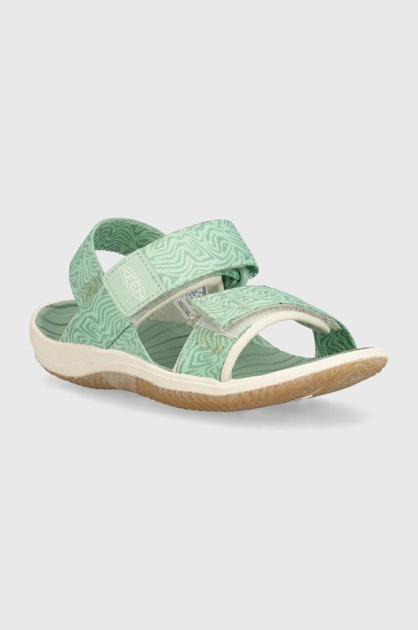 Keen Dječje sandale Keen ELLE BACKSTRAP boja: zelena