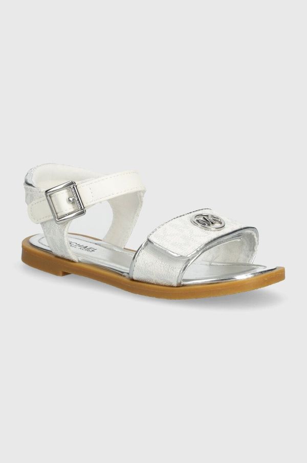 Michael Kors Dječje sandale Michael Kors boja: srebrna