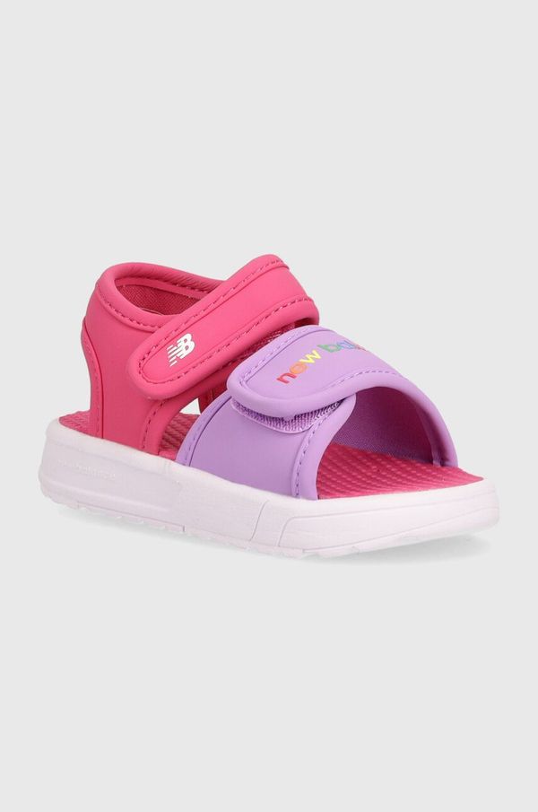 New Balance Dječje sandale New Balance SIA750D3 boja: ljubičasta