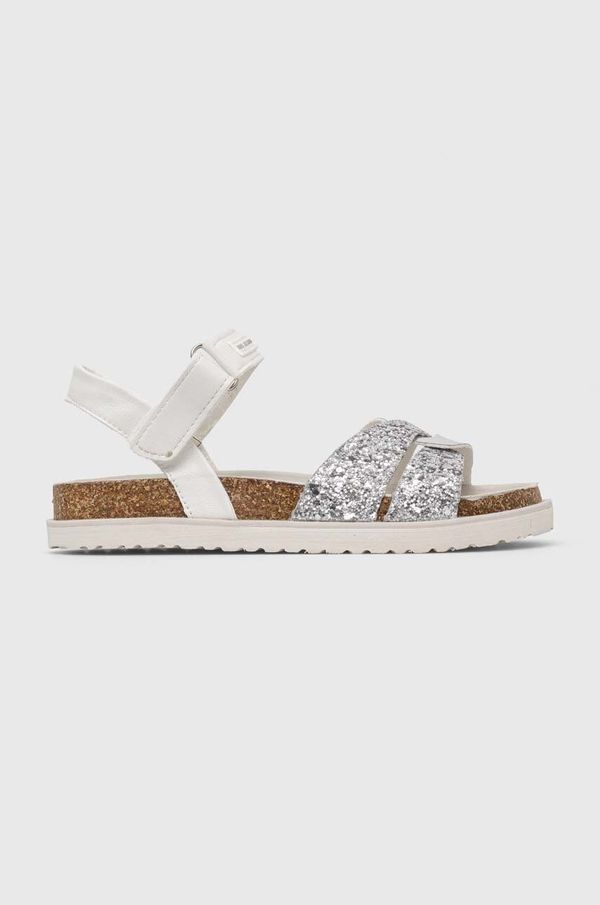Pepe Jeans Dječje sandale Pepe Jeans BERLIN CROSS boja: srebrna