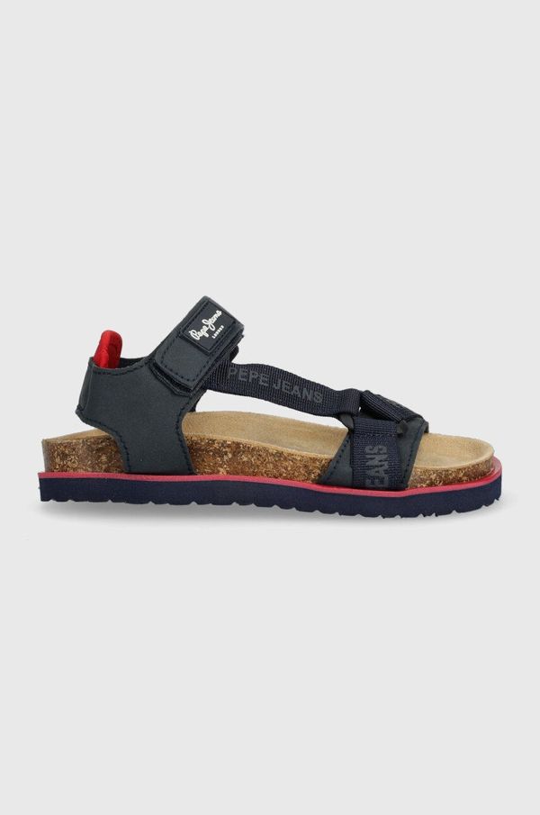 Pepe Jeans Dječje sandale Pepe Jeans boja: tamno plava