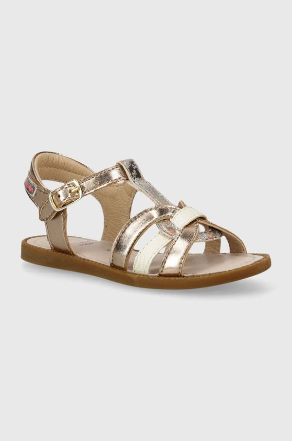 Shoo Pom Dječje sandale Shoo Pom SOLAR BUCKLE boja: bež