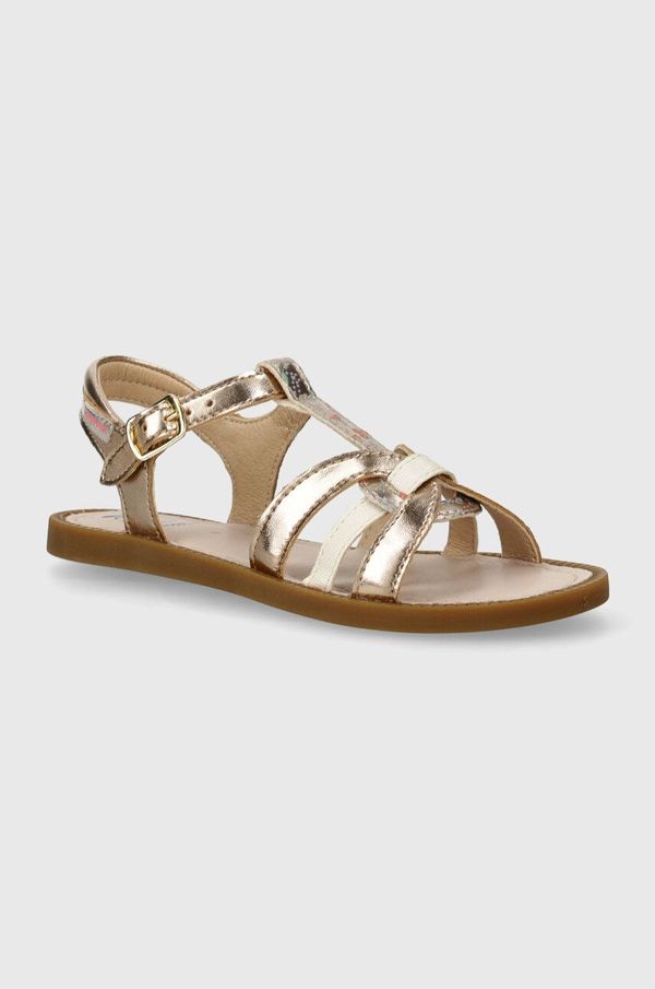 Shoo Pom Dječje sandale Shoo Pom SOLAR BUCKLE boja: bež