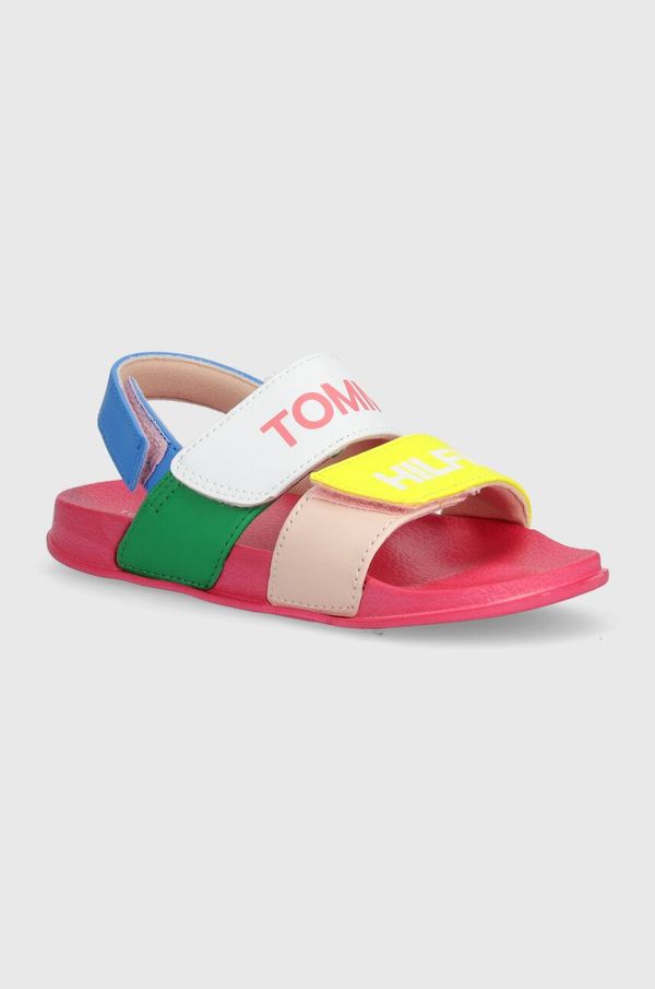 Tommy Hilfiger Dječje sandale Tommy Hilfiger boja: ružičasta
