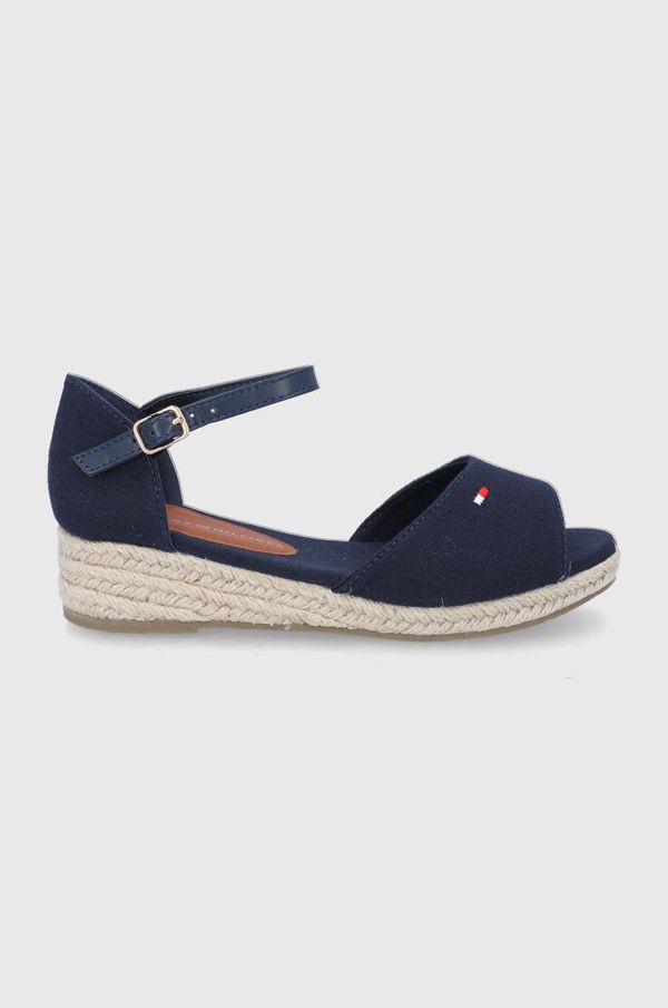 Tommy Hilfiger Dječje sandale Tommy Hilfiger boja: tamno plava