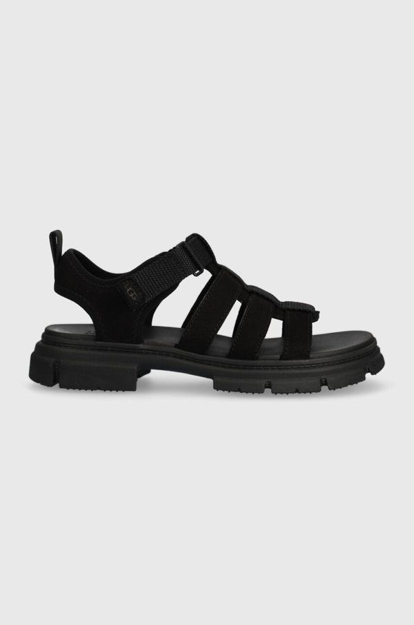 Ugg Dječje sandale UGG ASHTON MULTISTRAP boja: crna