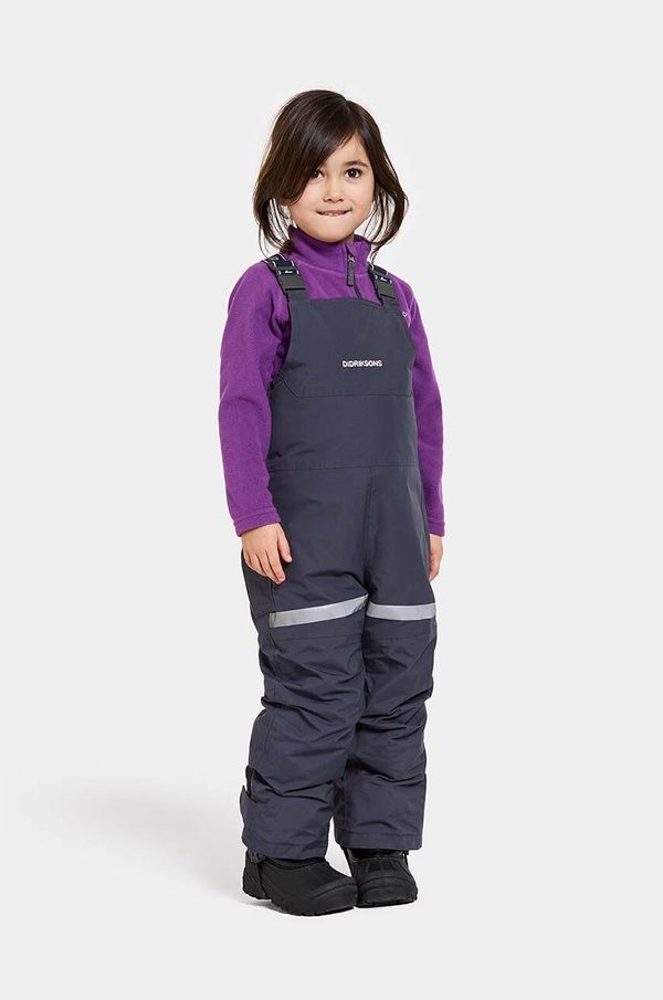 Didriksons Dječje skijaške hlače Didriksons BJÄRVEN K BIB PANT boja: tamno plava, 505430
