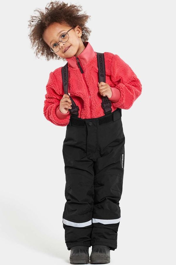 Didriksons Dječje skijaške hlače Didriksons IDRE KIDS PANTS boja: crna