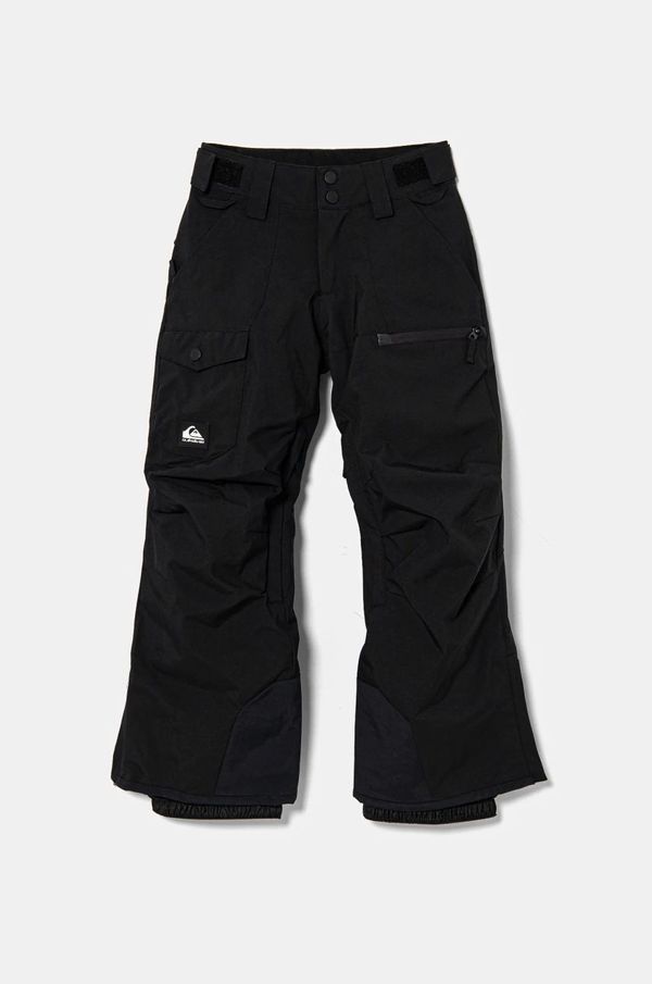 Quiksilver Dječje skijaške hlače Quiksilver UTILITY PT boja: crna, EQBTP03053