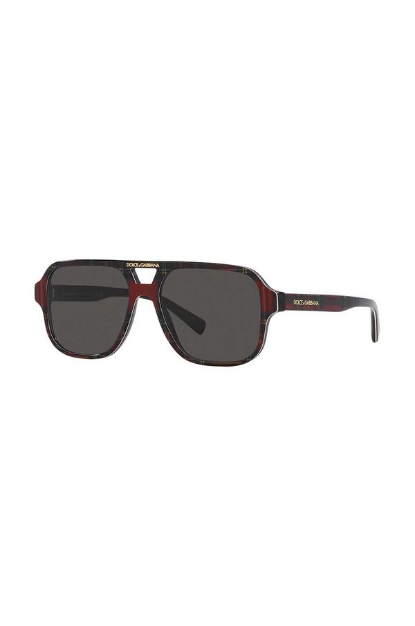 Dolce & Gabbana Dječje sunčane naočale Dolce & Gabbana boja: bordo, 0DX4003