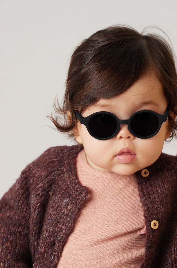 IZIPIZI Dječje sunčane naočale IZIPIZI BABY #d boja: crna, #d