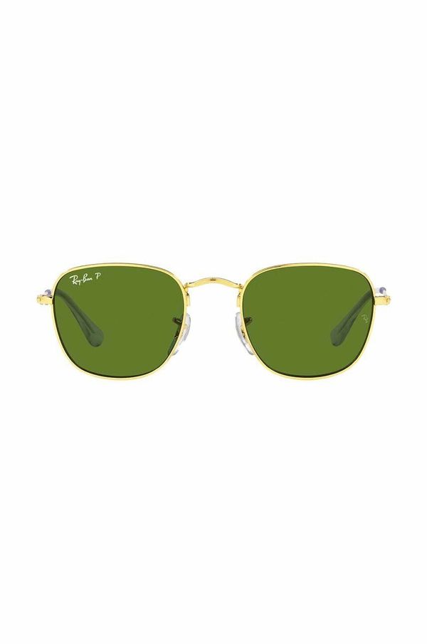 Ray-Ban Dječje sunčane naočale Ray-Ban Frank Kids boja: zelena, 0RJ9557S-Polarized