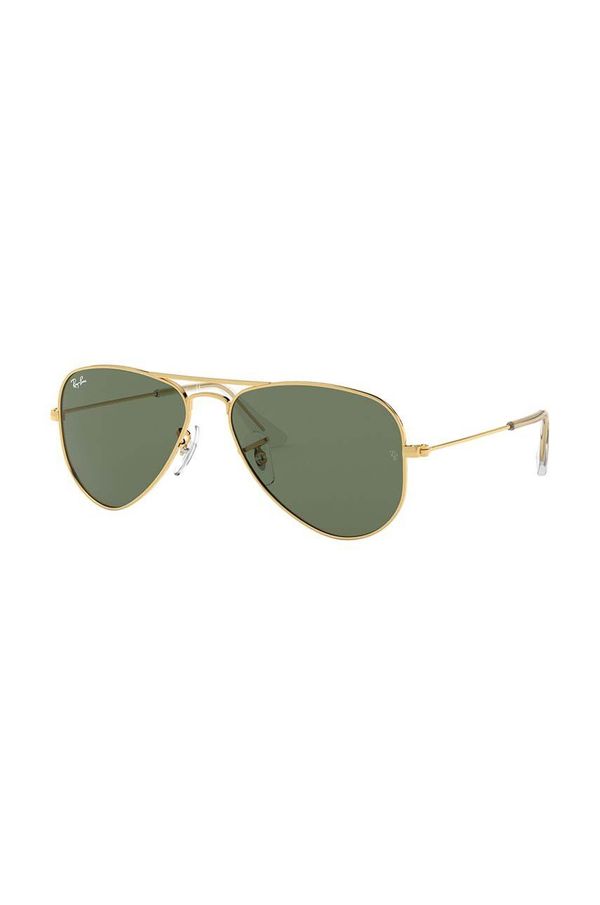 Ray-Ban Dječje sunčane naočale Ray-Ban Junior Aviator boja: zelena, 0RJ9506S