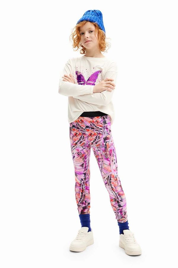 Desigual Dječje tajice Desigual boja: ljubičasta, s uzorkom, 24WGKK05