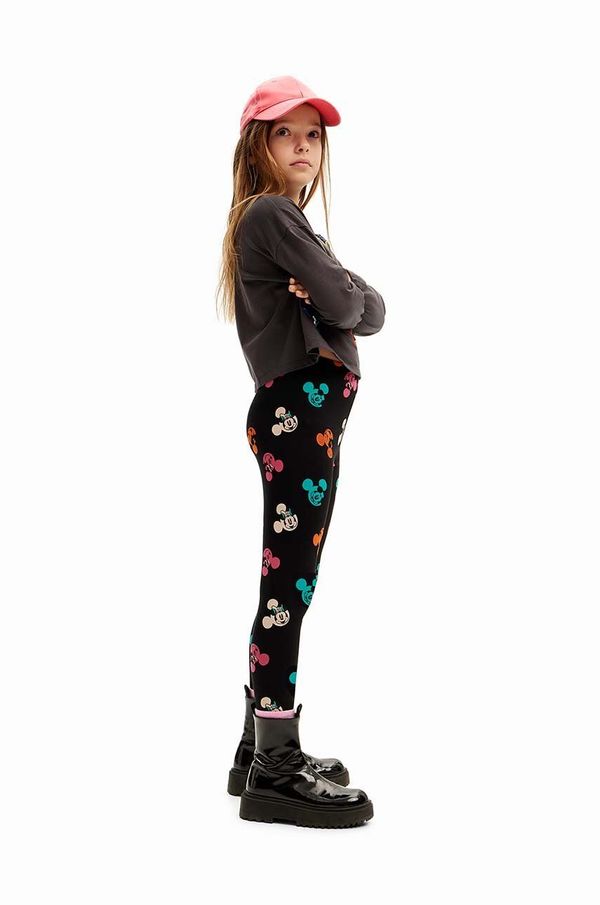 Desigual Dječje tajice Desigual MICKEY MOUSE boja: crna, s uzorkom, 24WGKK04