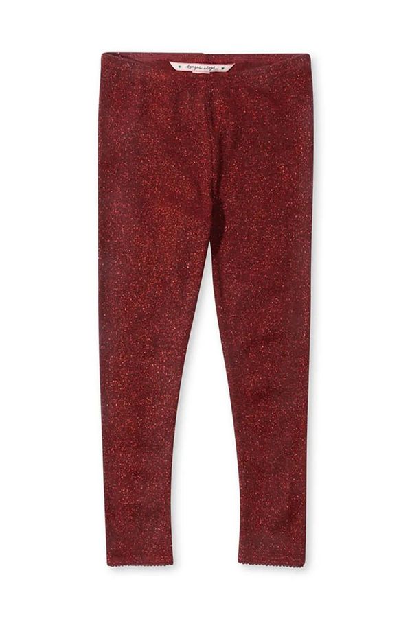 Konges Sløjd Dječje tajice Konges Sløjd ROLI PANTS boja: crvena, bez uzorka, KS102091