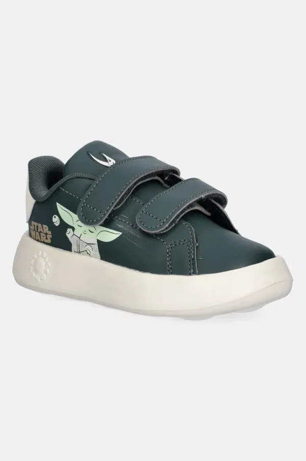 adidas Dječje tenisice adidas ADVANTAGE MANDALORIAN boja: zelena, IH6258
