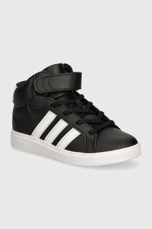 adidas Dječje tenisice adidas GRAND COURT MID boja: crna, IE3863