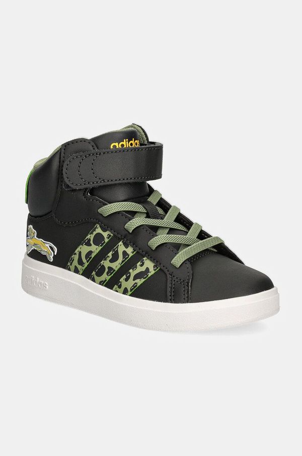 adidas Dječje tenisice adidas GRAND COURT MID LionKing boja: siva, IF4094