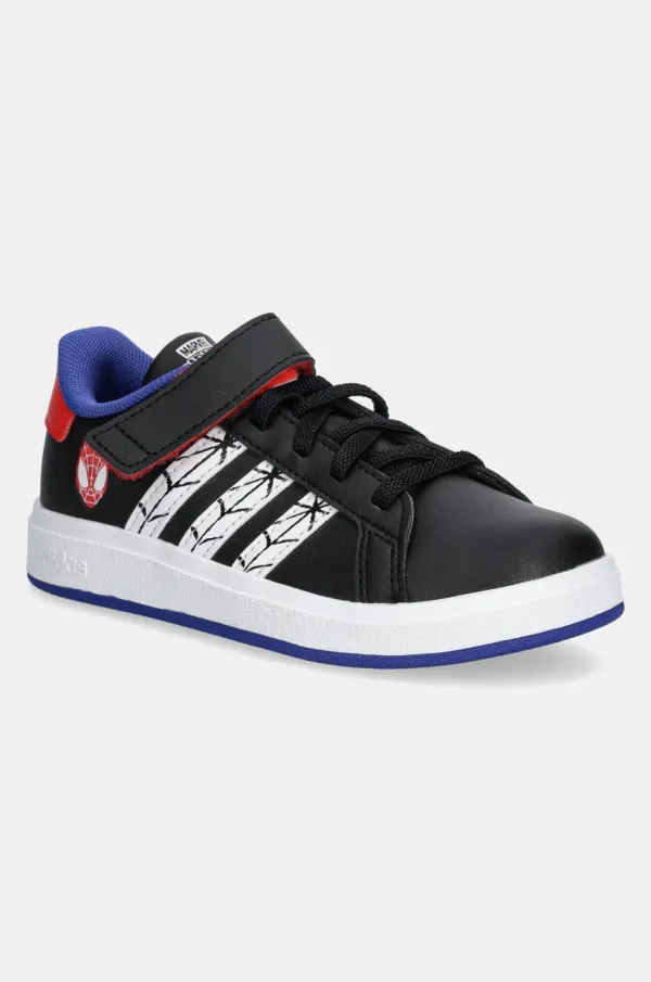 adidas Dječje tenisice adidas GRAND COURT SPIDER-MAN boja: crna, JS0742