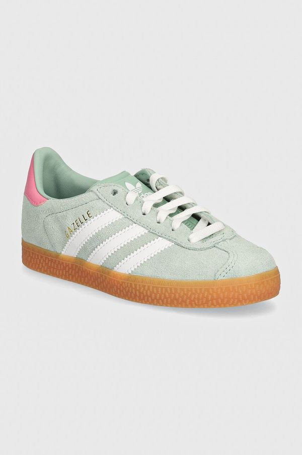 adidas Originals Dječje tenisice adidas Originals GAZELLE C boja: tirkizna, ID6555