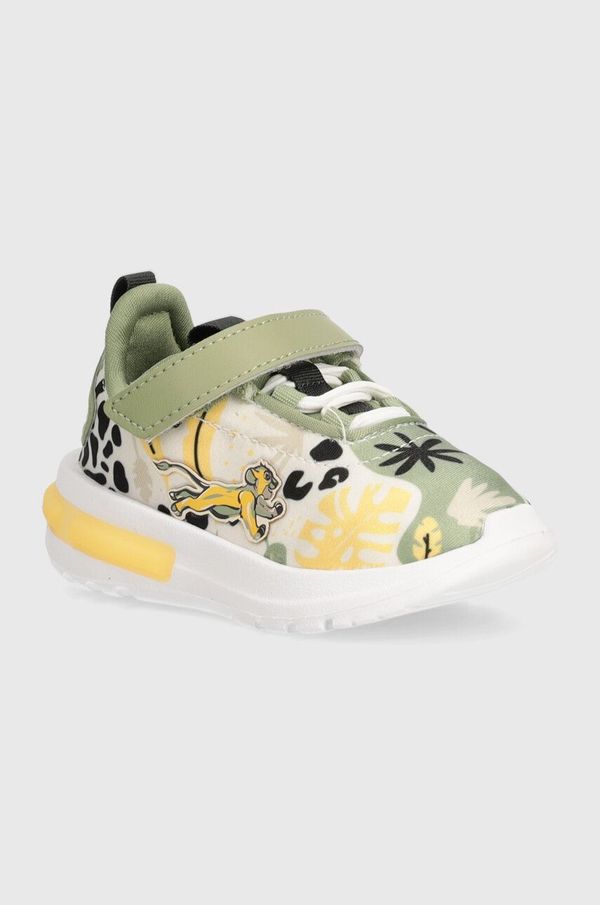adidas Dječje tenisice adidas RACER TR23 LionKing EL boja: zelena, IF4075