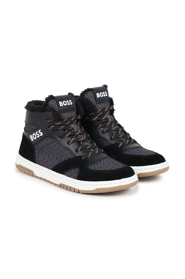 Boss Dječje tenisice BOSS boja: crna, J51311