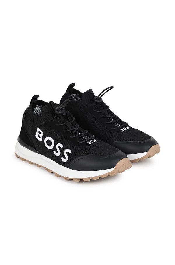 Boss Dječje tenisice BOSS boja: crna, J51327