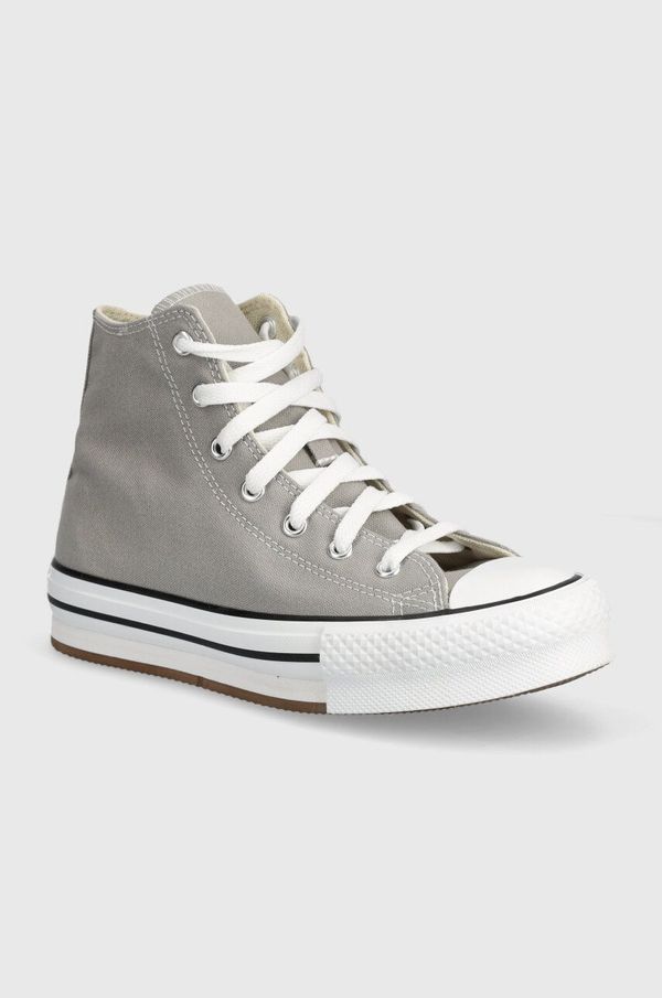Converse Dječje tenisice Converse A07346C boja: siva