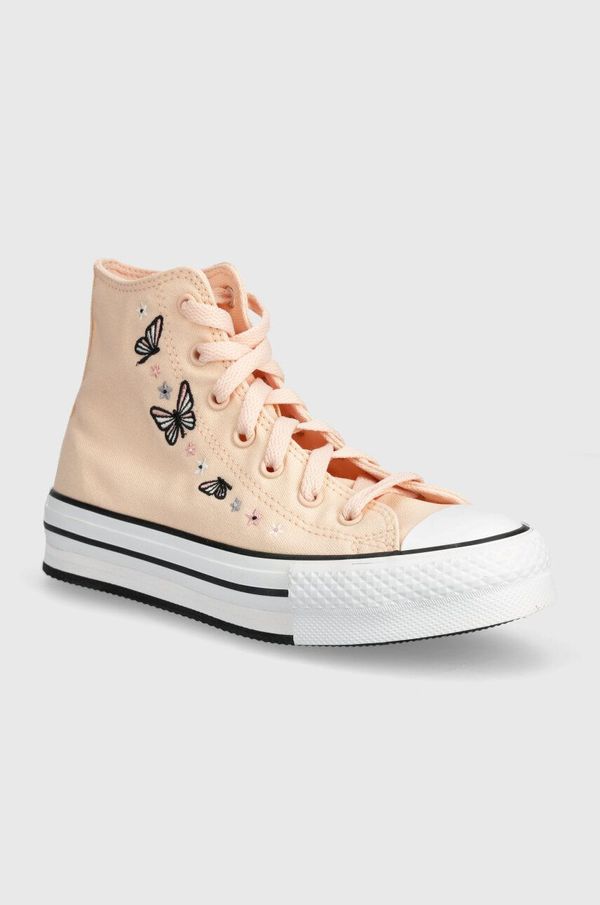 Converse Dječje tenisice Converse A07355C boja: narančasta