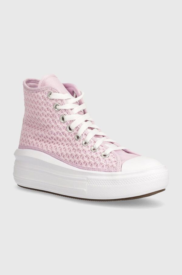 Converse Dječje tenisice Converse A07358C boja: ružičasta
