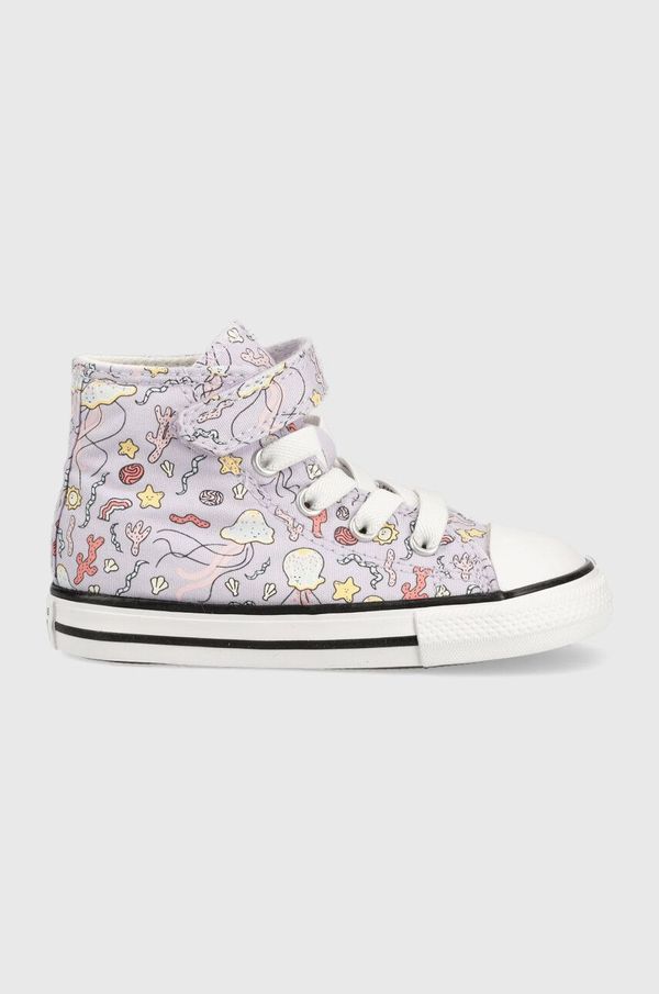 Converse Dječje tenisice Converse boja: ljubičasta