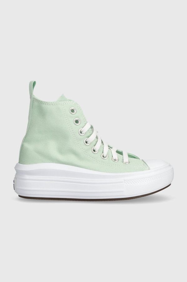 Converse Dječje tenisice Converse boja: zelena