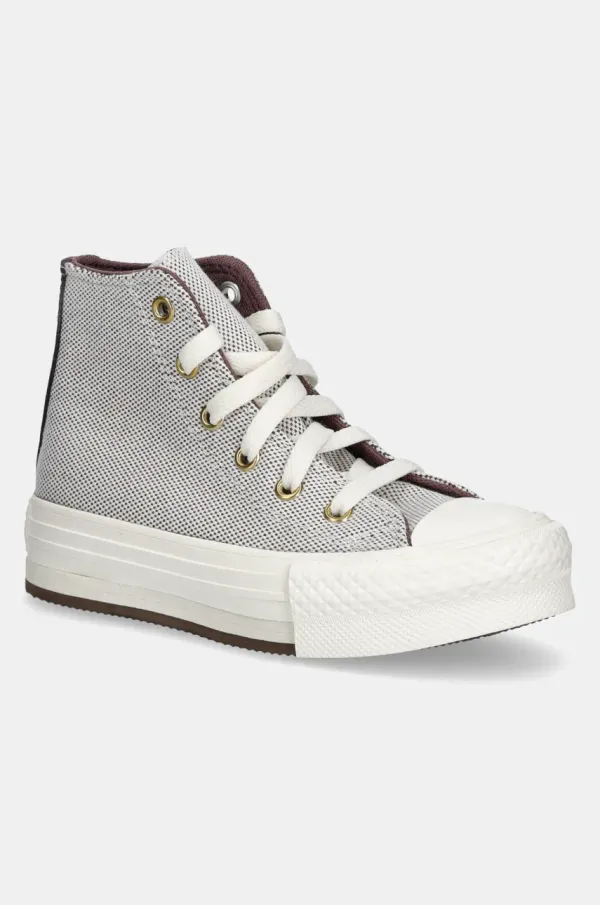 Converse Dječje tenisice Converse Chuck Taylor All Star EVA Lift boja: smeđa, A12616C