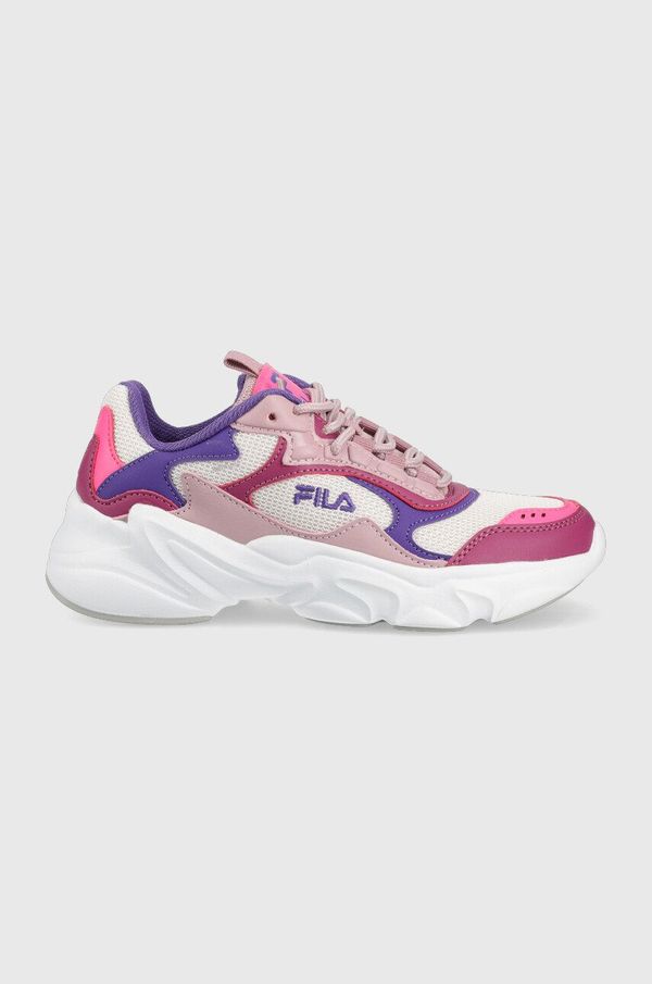 Fila Dječje tenisice Fila Collene boja: ružičasta