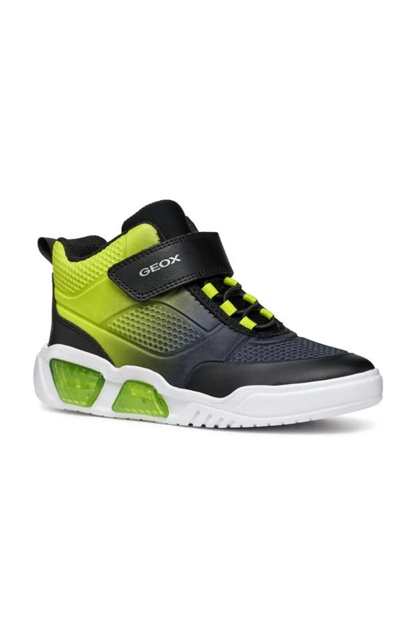 Geox Dječje tenisice Geox ILLUMINUS boja: zelena, J46GVB.0EE54