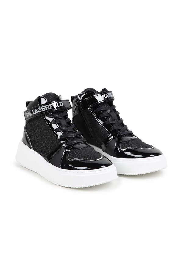 Karl Lagerfeld Dječje tenisice Karl Lagerfeld boja: crna, Z30306