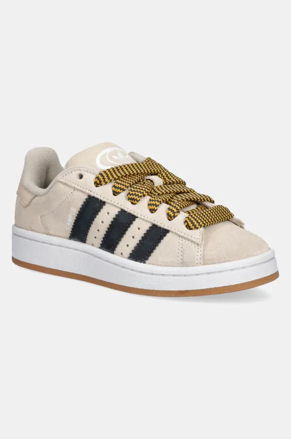 adidas Originals Dječje tenisice od brušene kože adidas Originals CAMPUS 00s boja: bež, JP7623