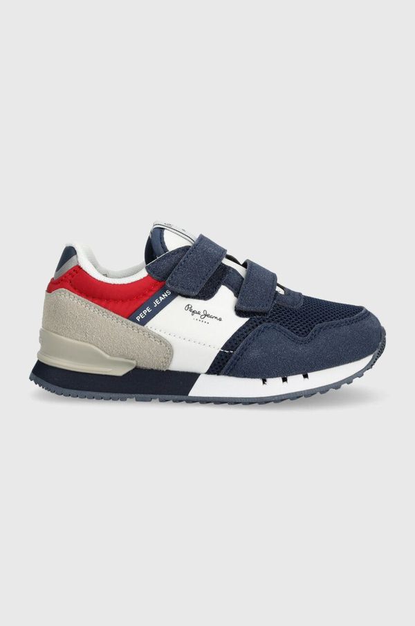 Pepe Jeans Dječje tenisice Pepe Jeans LONDON URBAN BK boja: tamno plava