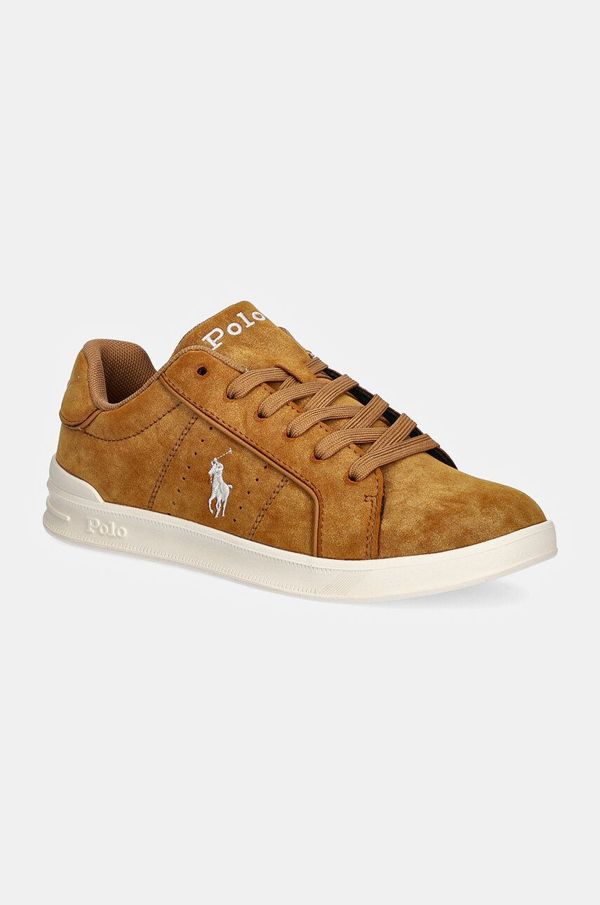 Polo Ralph Lauren Dječje tenisice Polo Ralph Lauren HERITAGE COURT III boja: bež, RL01255250