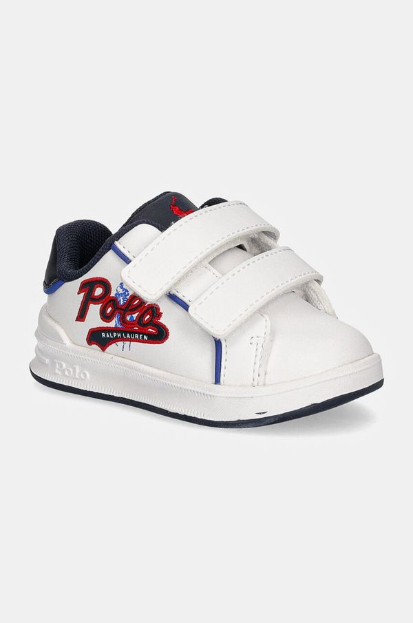 Polo Ralph Lauren Dječje tenisice Polo Ralph Lauren HERITAGE COURT III GRAPHIC EZ boja: bijela, RL01163100