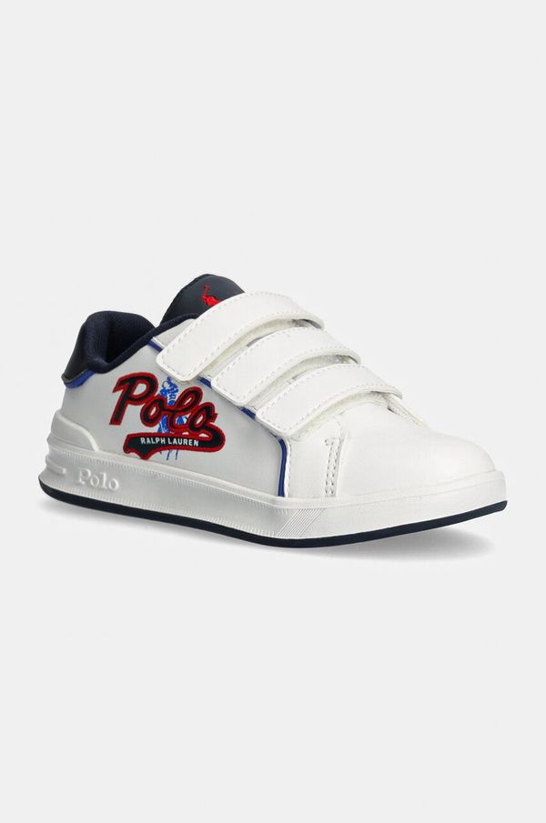 Polo Ralph Lauren Dječje tenisice Polo Ralph Lauren HERITAGE COURT III GRAPHIC EZ boja: bijela, RL01259100
