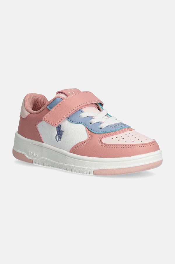 Polo Ralph Lauren Dječje tenisice Polo Ralph Lauren MASTERS COURT PS boja: ružičasta, RL01242650
