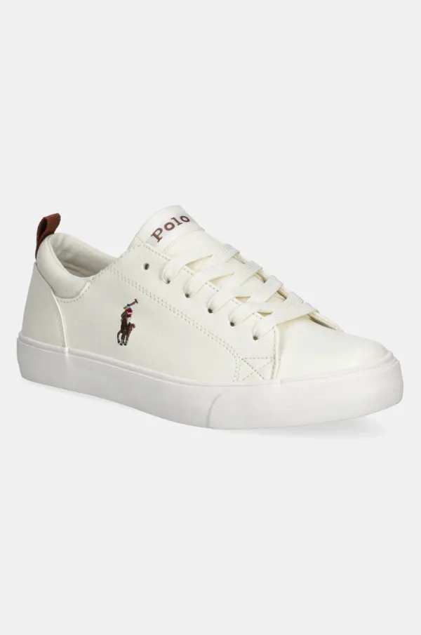 Polo Ralph Lauren Dječje tenisice Polo Ralph Lauren PRESTYN boja: bež, RL01240110