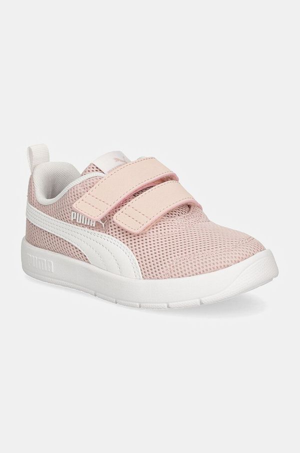 Puma Dječje tenisice Puma Courtflex V3 Mesh PS boja: ružičasta, 398085